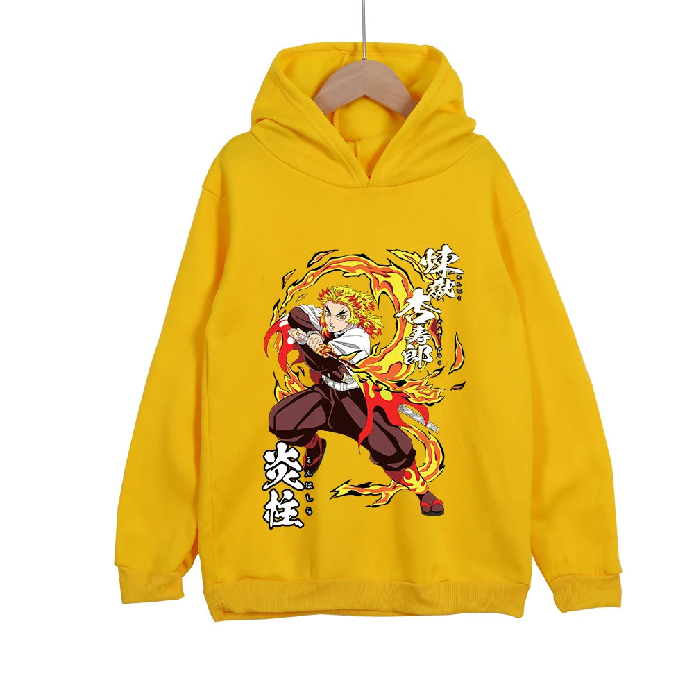 Sweat Pull Enfant Demon Slayer Rengoku Kyojuro