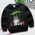 Sweat Pull Enfant Mon Voisin Totoro Fille Garçon NOIR