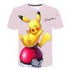 T-Shirt Enfant Pokémon Pikachu Mignon Fille Garçon