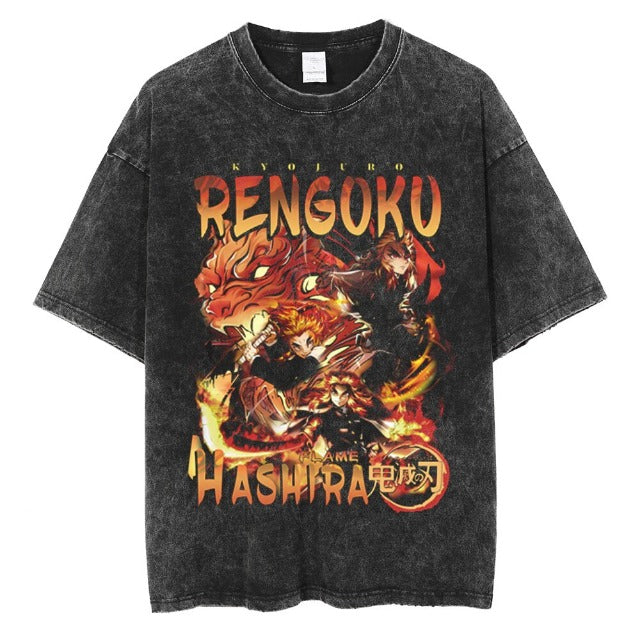 Maglietta Rengoku Hashira Demon Slayer