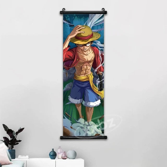 Poster Déroulant One Piece Luffy