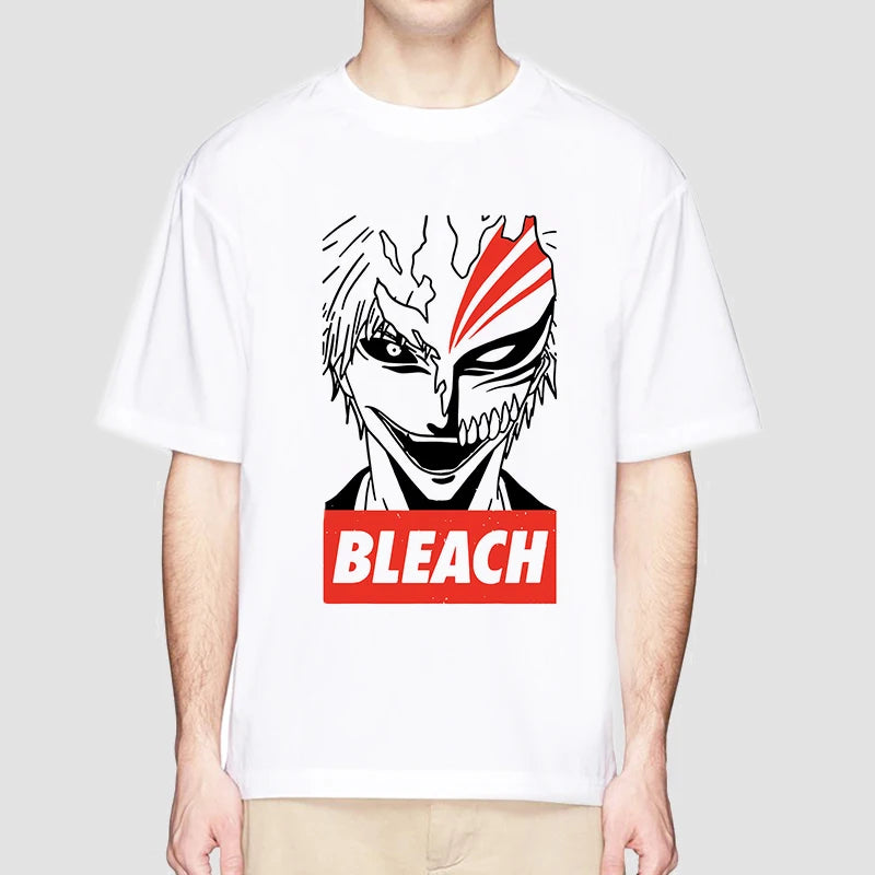 T-Shirt Bleach Ichigo Blanc