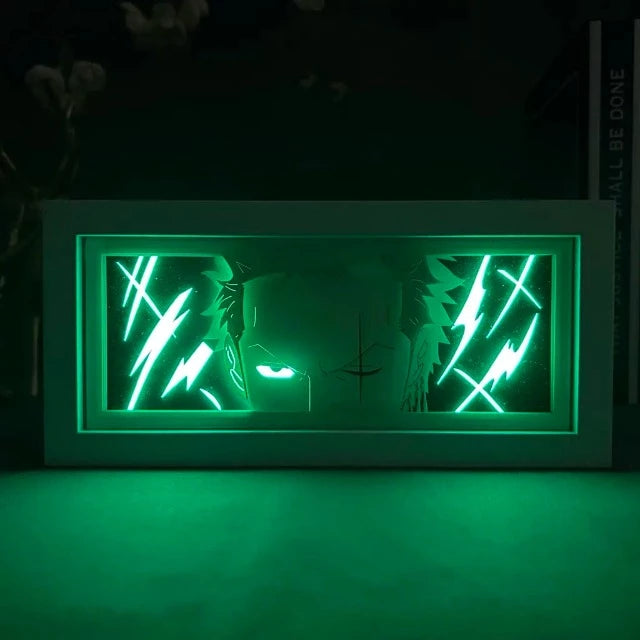 Tableau Cadre Lumineux One Piece Roronoa Zoro