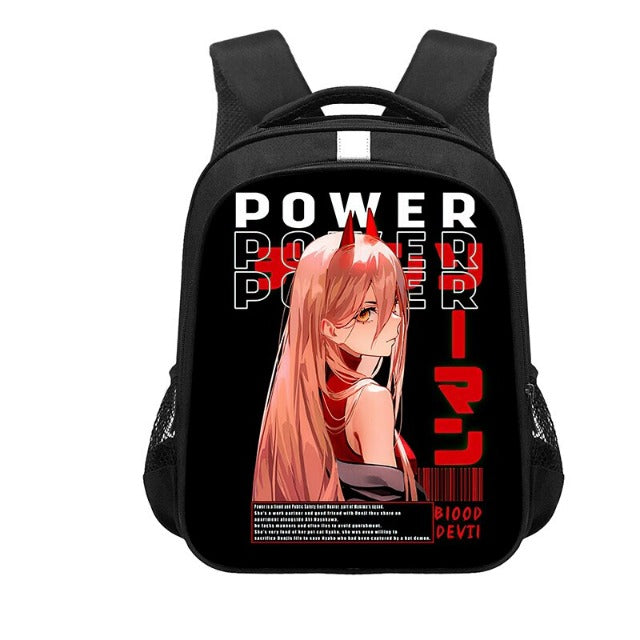 Sac à Dos Cartable Chainsaw Man Power