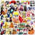 Lot de 50 Stickers autocollants Naruto