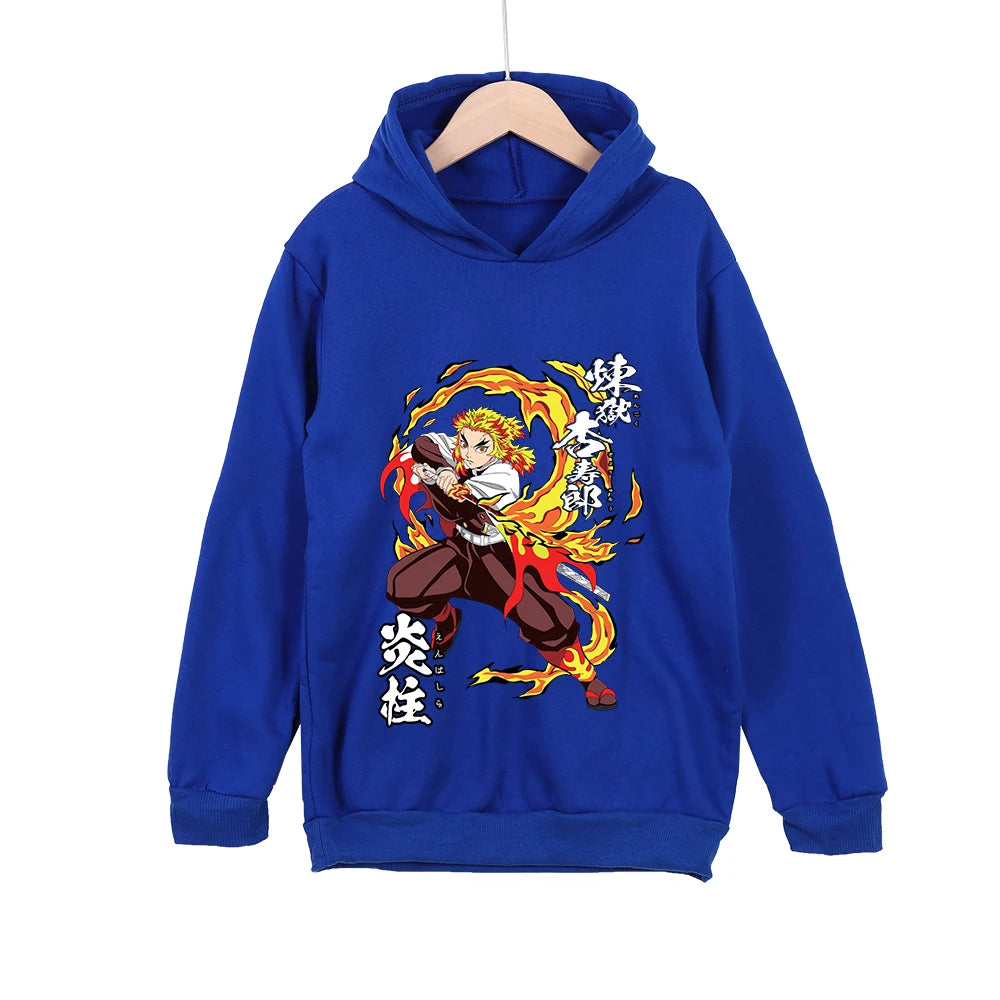 Sweat Pull Enfant Demon Slayer Rengoku Kyojuro