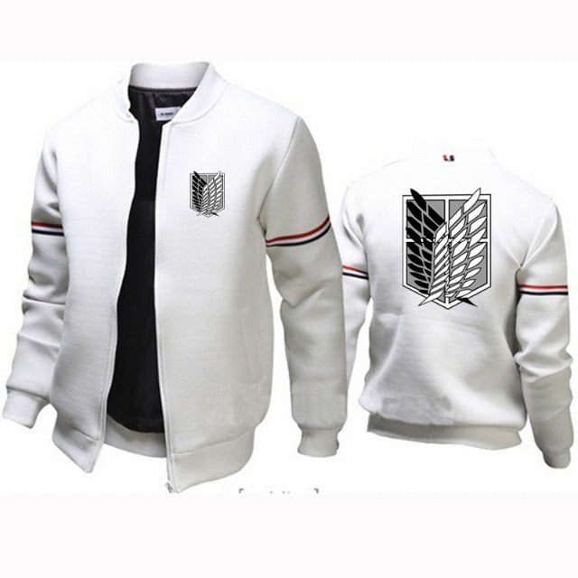 Blouson Attaque des Titans Blanc
