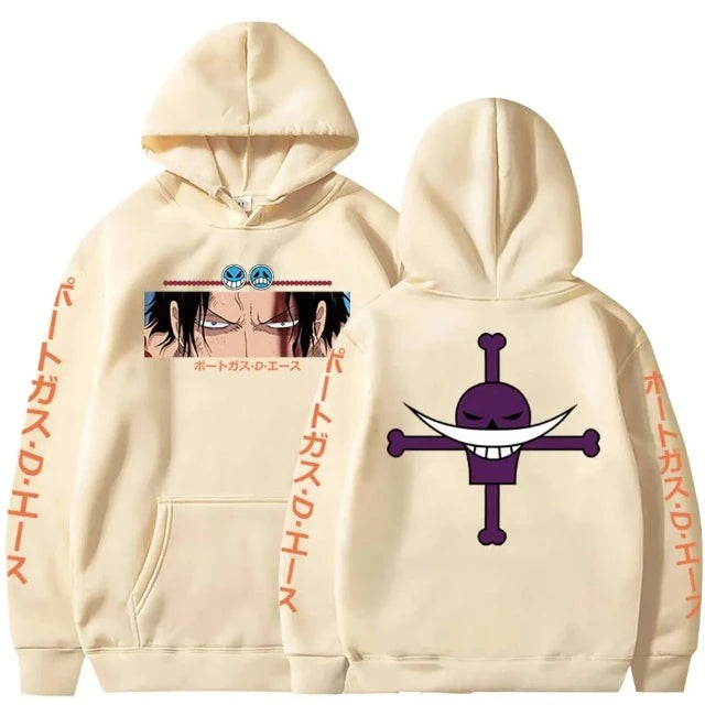 Sweat One Piece Barbe Blanche