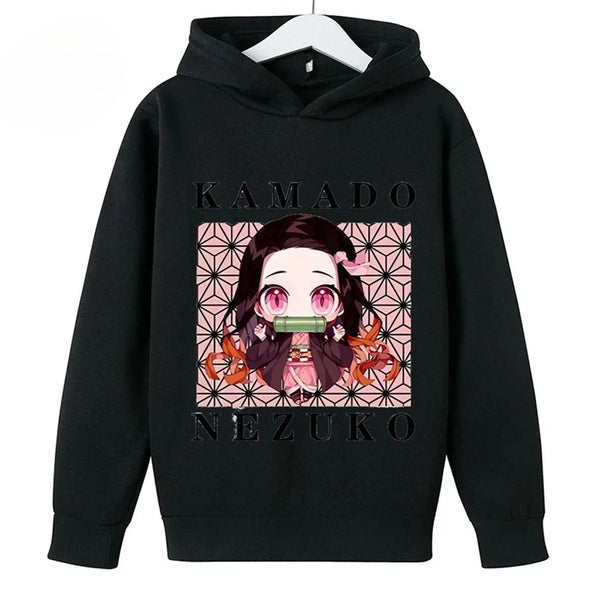 Pop Art Japonais Anime Sweat À Capuche Hoodie Deux Côtés Unisex vendu