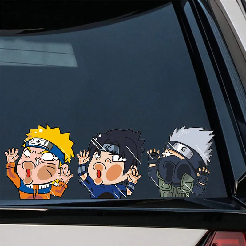 Autocollant Fenêtre Voiture Naruto