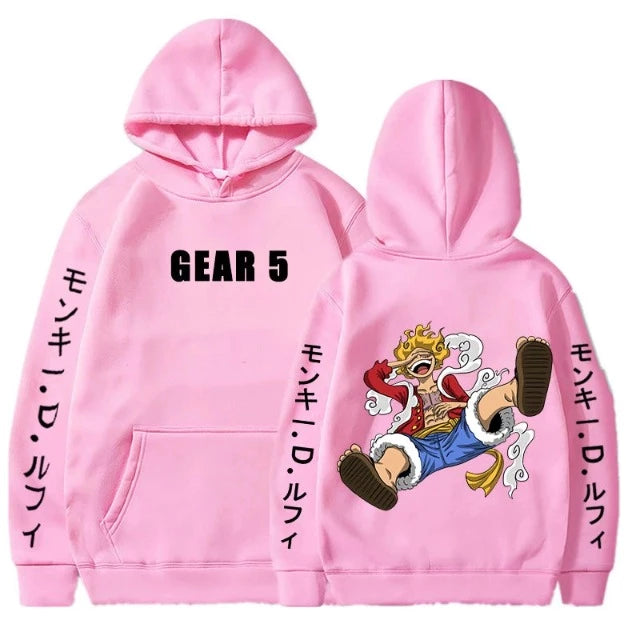 Sweat Pull One Piece Luffy Gear 5 Rose
