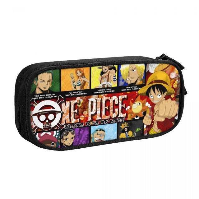 Trousse Manga One Piece Symboles Têtes de Mort sur Cec Design