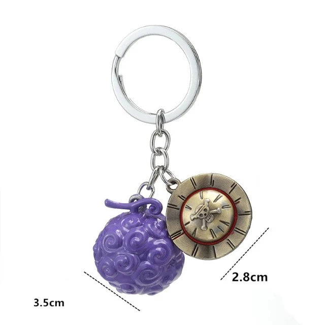 Porte-Clés One Piece Chapeau de Paille