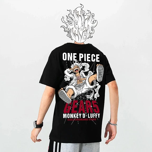 luffy gear 5 t shirt One Piece Ruffy Gear 5 T-Shirt