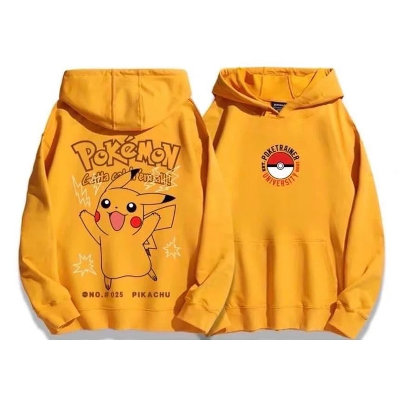 Sweat À Capuche Pokémon Enfant Pull Pikachu