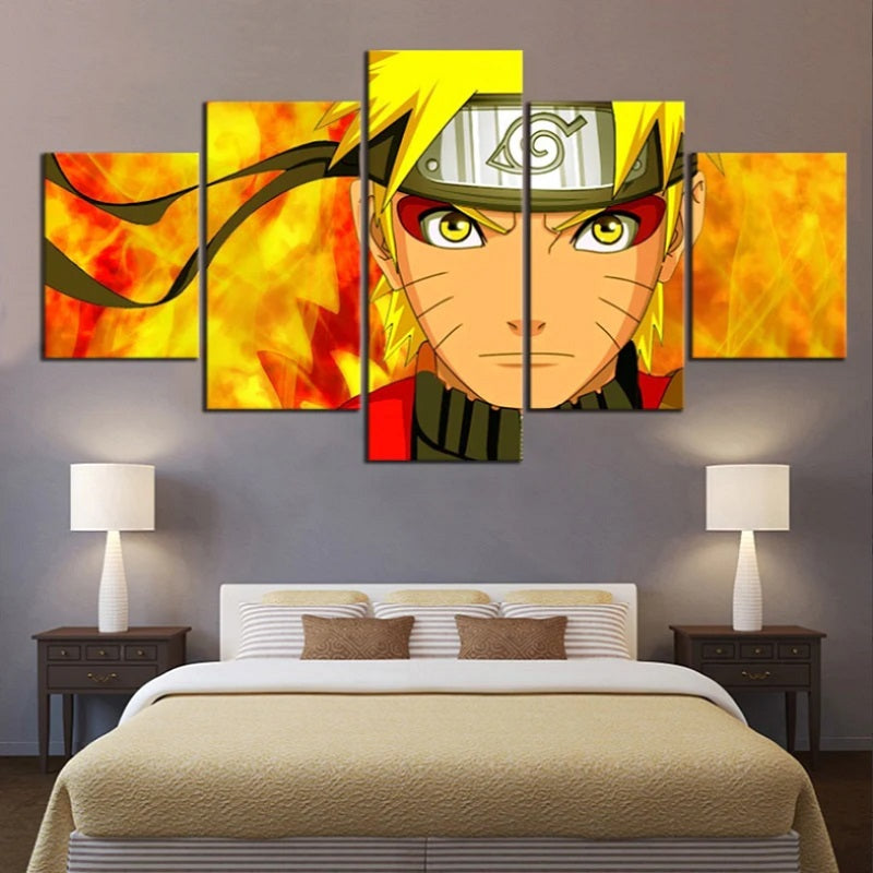 Tableau Deco Toile Cadre Mural Naruto Sage Mode