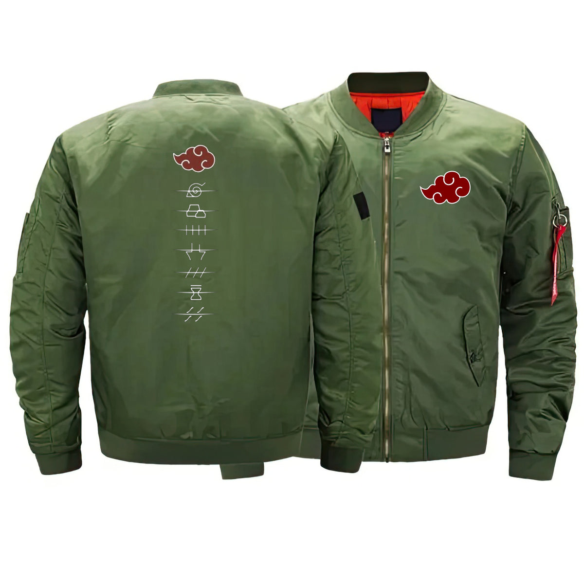 Veste Naruto Blasons Akatsuki (4 Coloris)