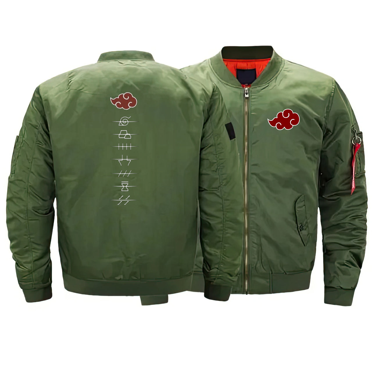 Veste Naruto Blasons Akatsuki (4 Coloris)
