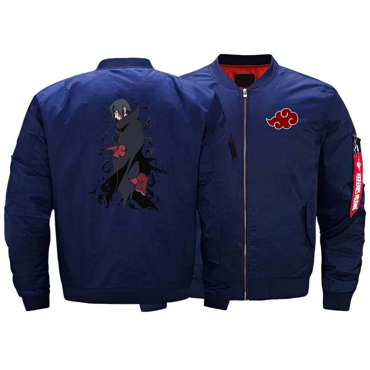 Veste Bomber Naruto Itachi Akatsuki (4 Coloris)