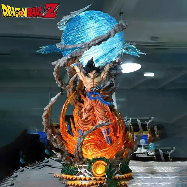 Figurine Lumineuse Dragon Ball Z Goku Genkidama 25cm