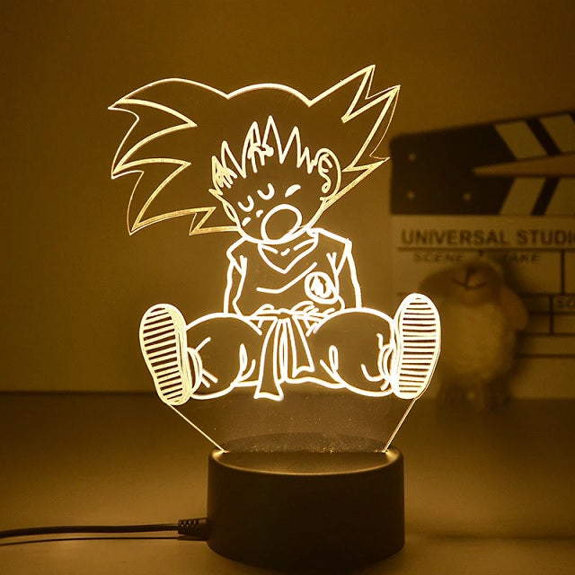 Lampe Dragon Ball Z Goku Endormi