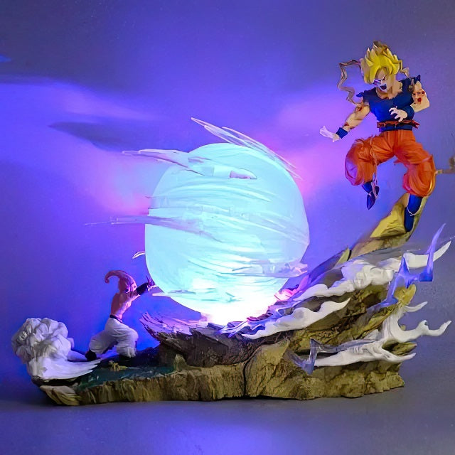 Figurine Dragon Ball Z Goku vs Buu 22cm