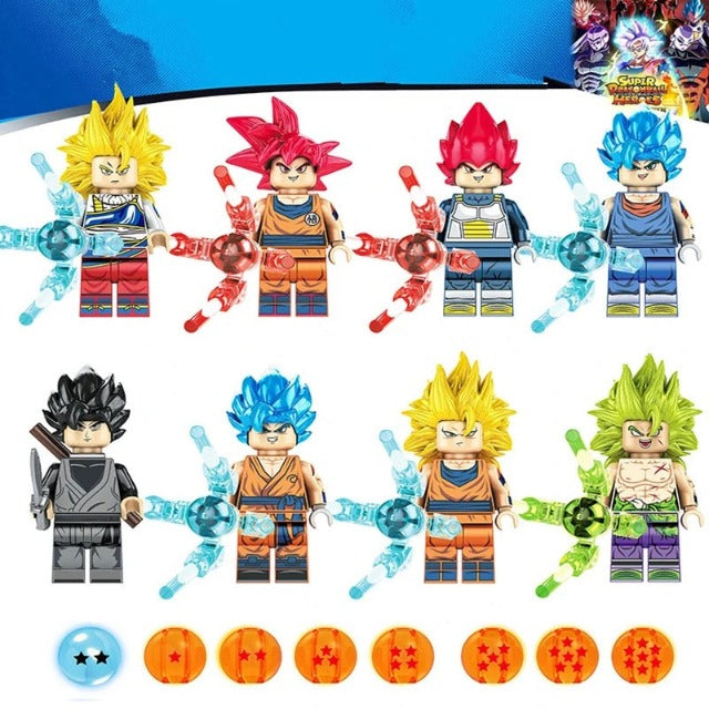 Jouet Lego Dragon Ball Super (Pack de 8) - Manga Imperial