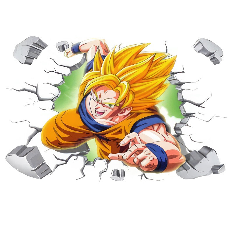 sticker dragon ball z autocollant dbz