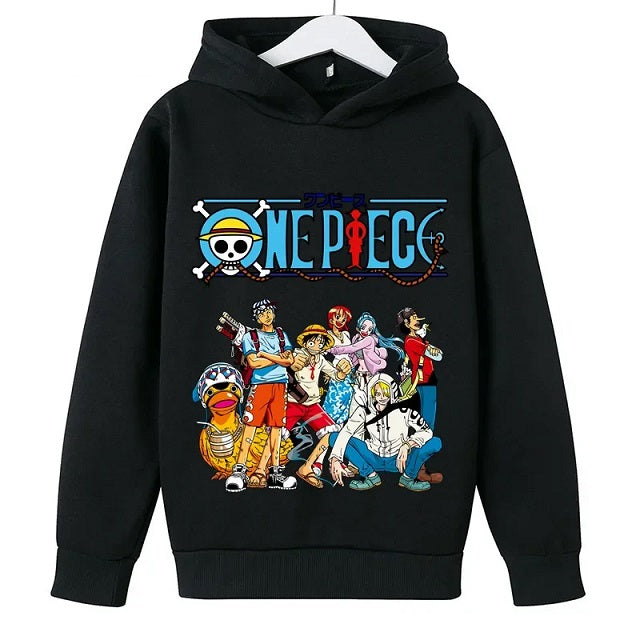 Sweatshirt Enfant One Piece Pull NOIR