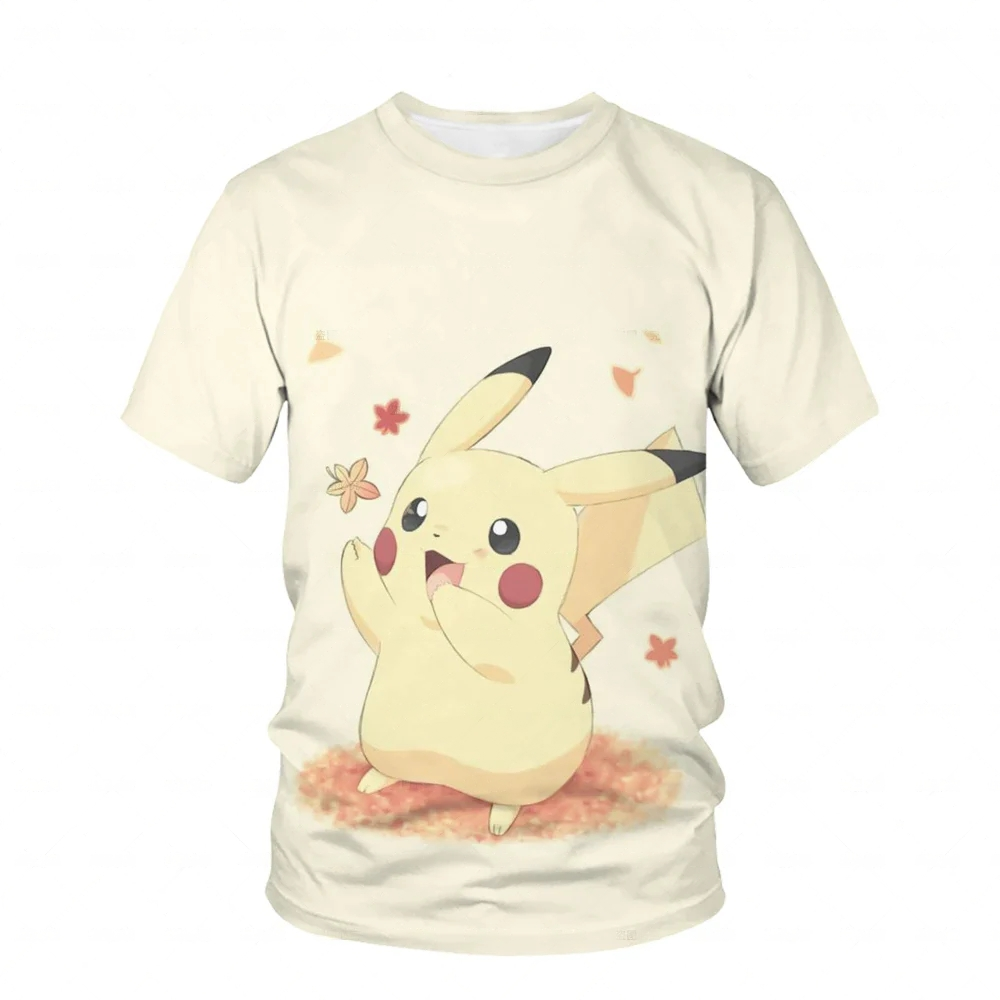 T-Shirt Pokémon Enfant Pikachu Fille Garçon