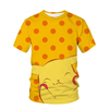 T-Shirt Pokémon Enfant Pikachu Points Fille Garçon