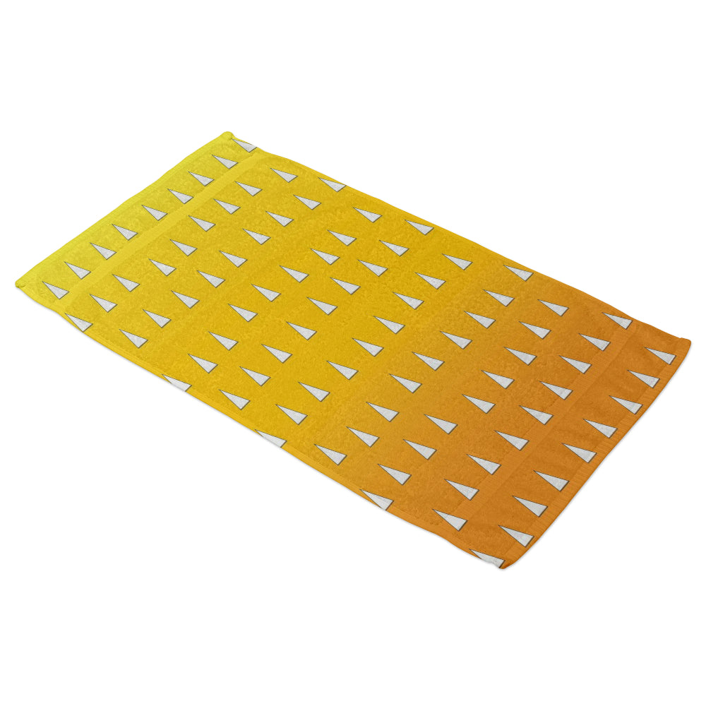 Serviette de bain Demon Slayer Zenitsu Kimono