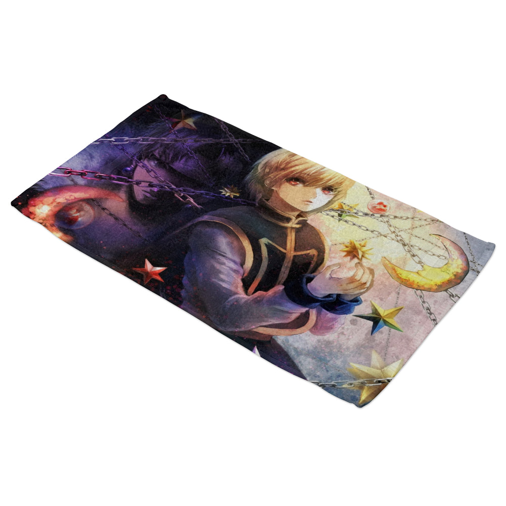 Serviette de bain Hunter x Hunter Kurapika vs Chrollo HxH