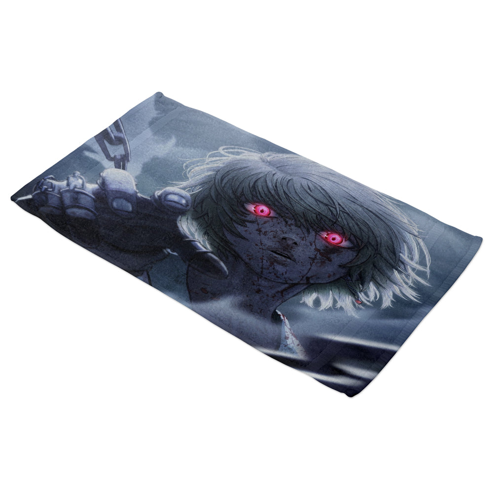 Serviette de bain Hunter x Hunter Kurapika Yeux Ecarlates HxH