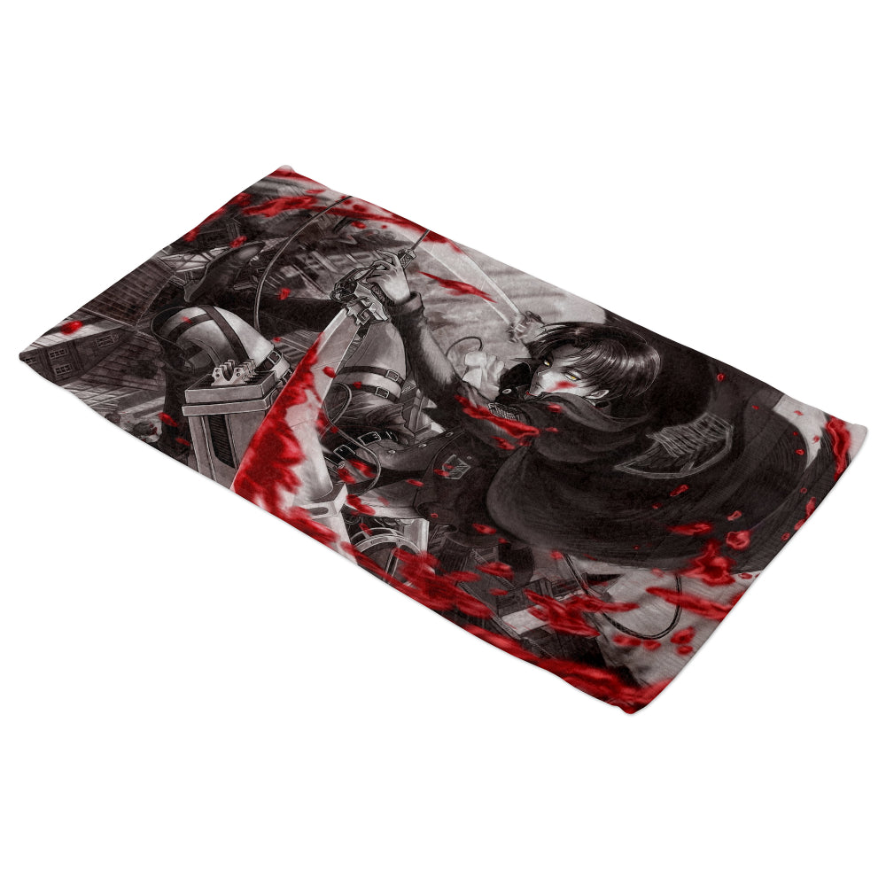 Serviette de bain Levi Attaque des Titans SNK