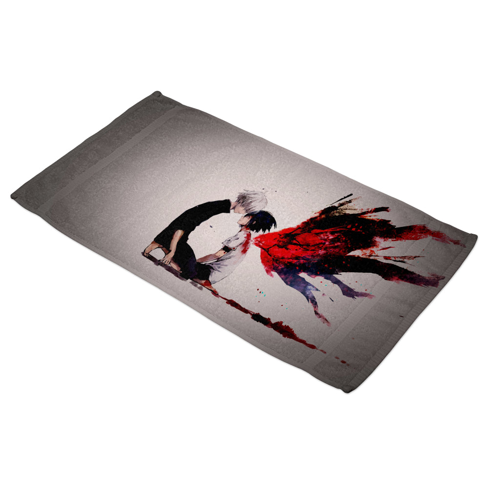 Serviette de bain Tokyo Ghoul Ken Kaneki x Toka
