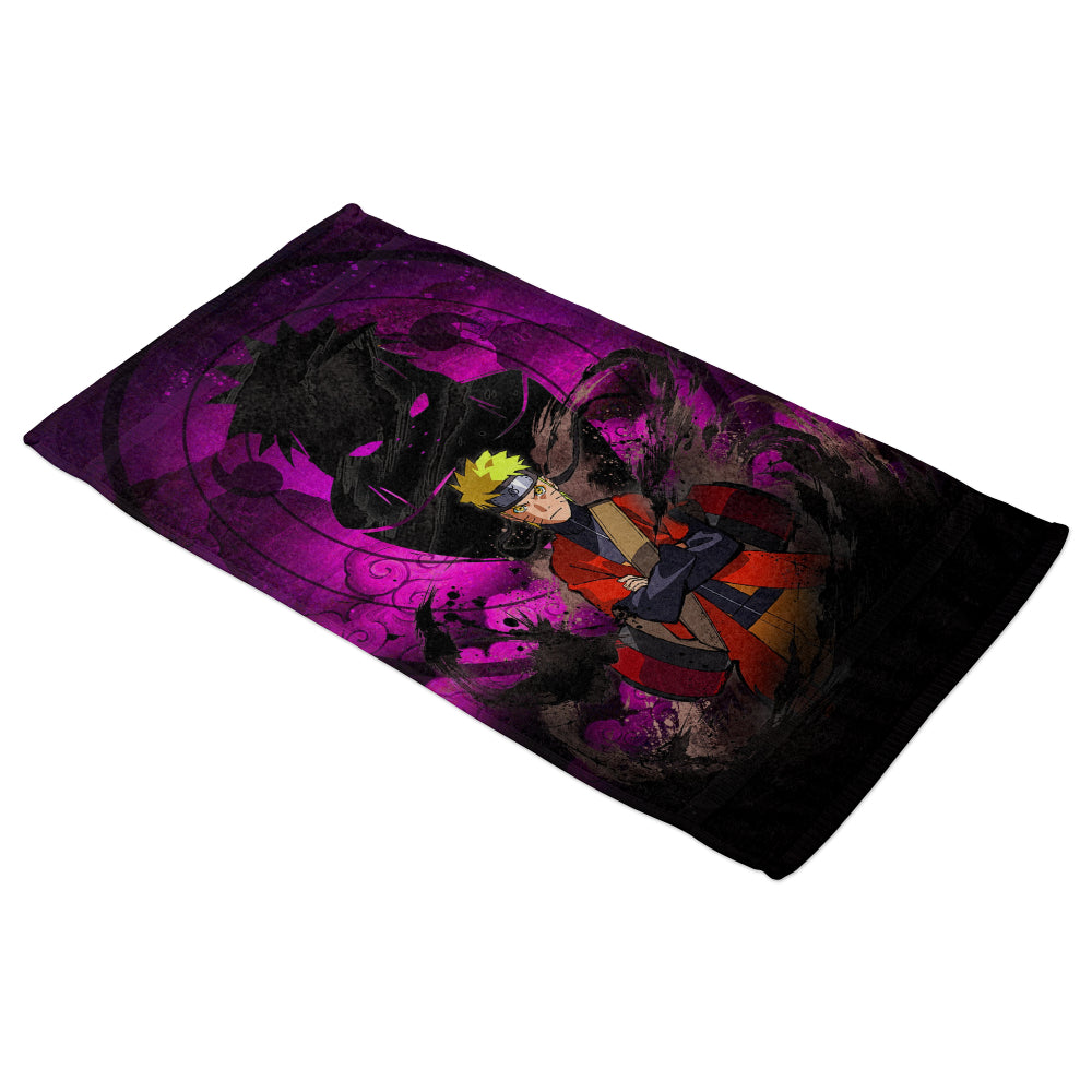 Serviette de bain Naruto adulte vs Pain