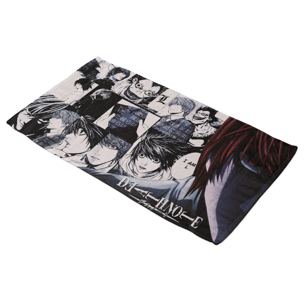 Serviette de bain Death Note Light L Ryuk