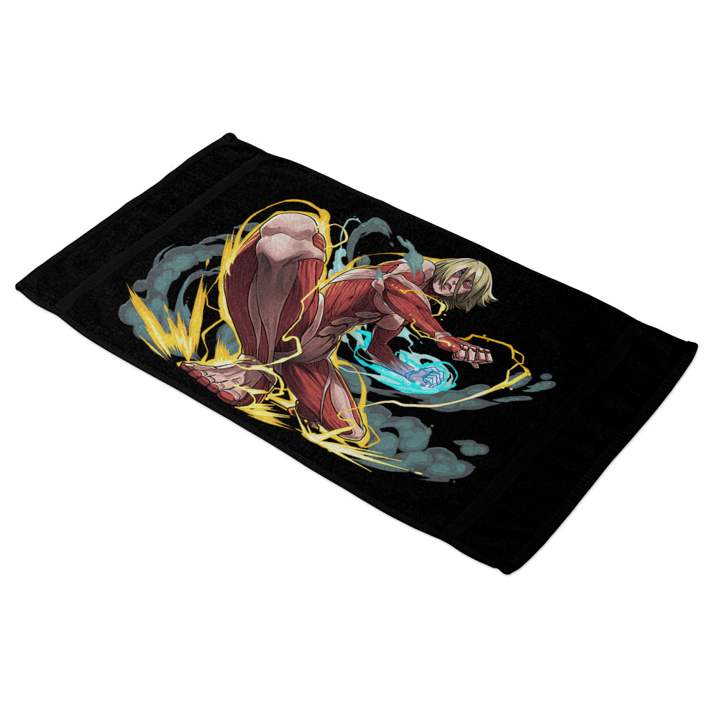 Serviette de bain Annie Titan Attaque des Titans SNK