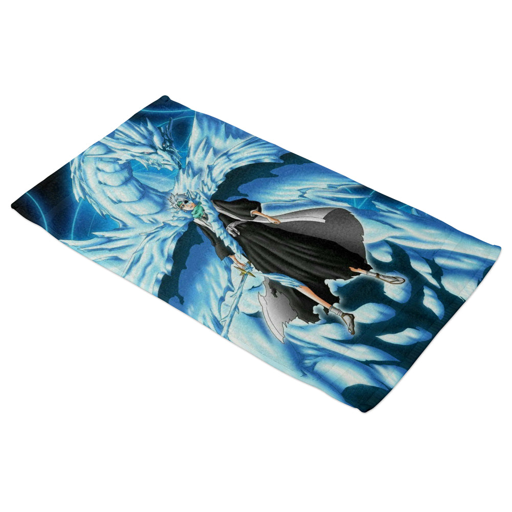 Serviette de bain Toshiro Bankai Bleach 