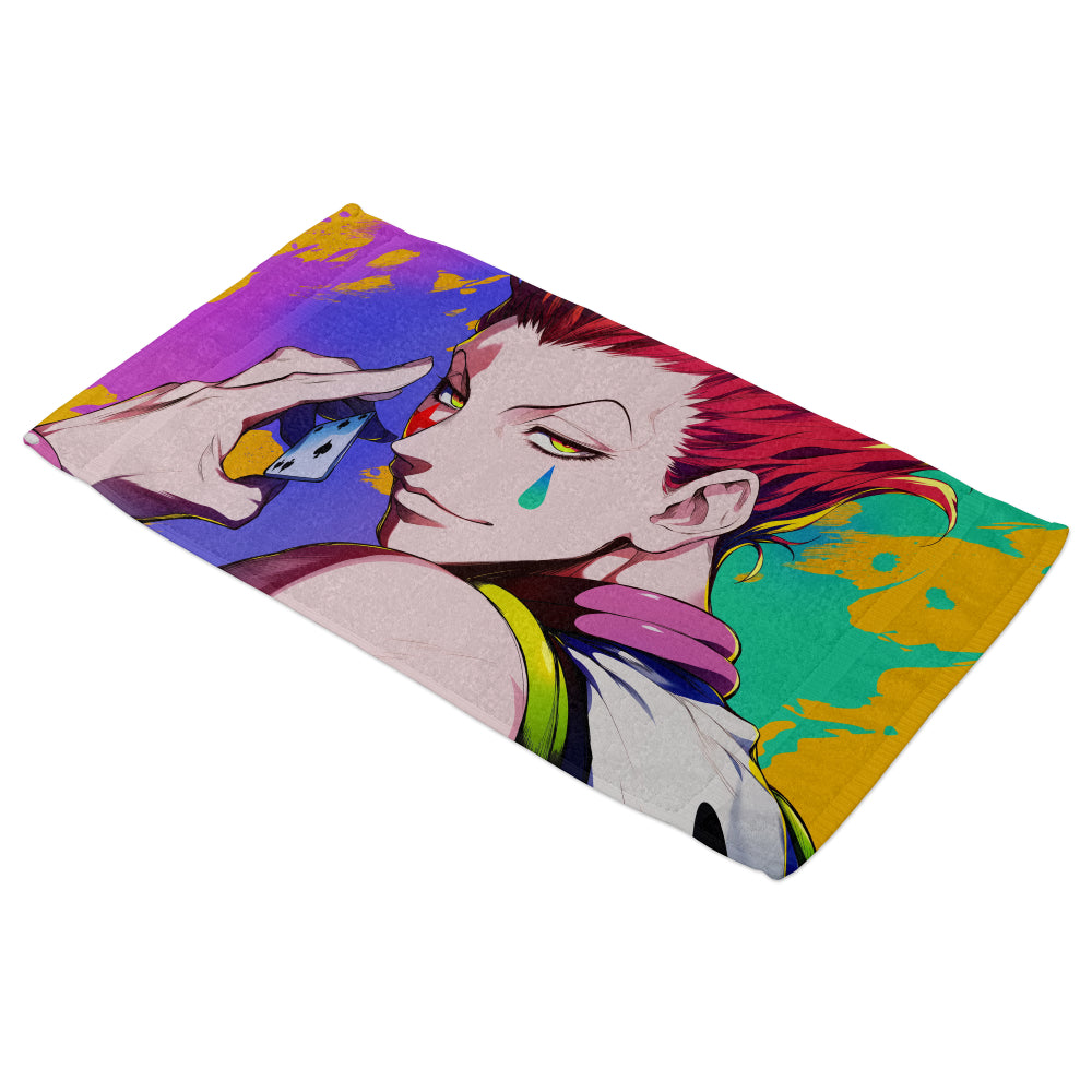 Serviette de bain Hunter x Hunter Hisoka multicolore HxH