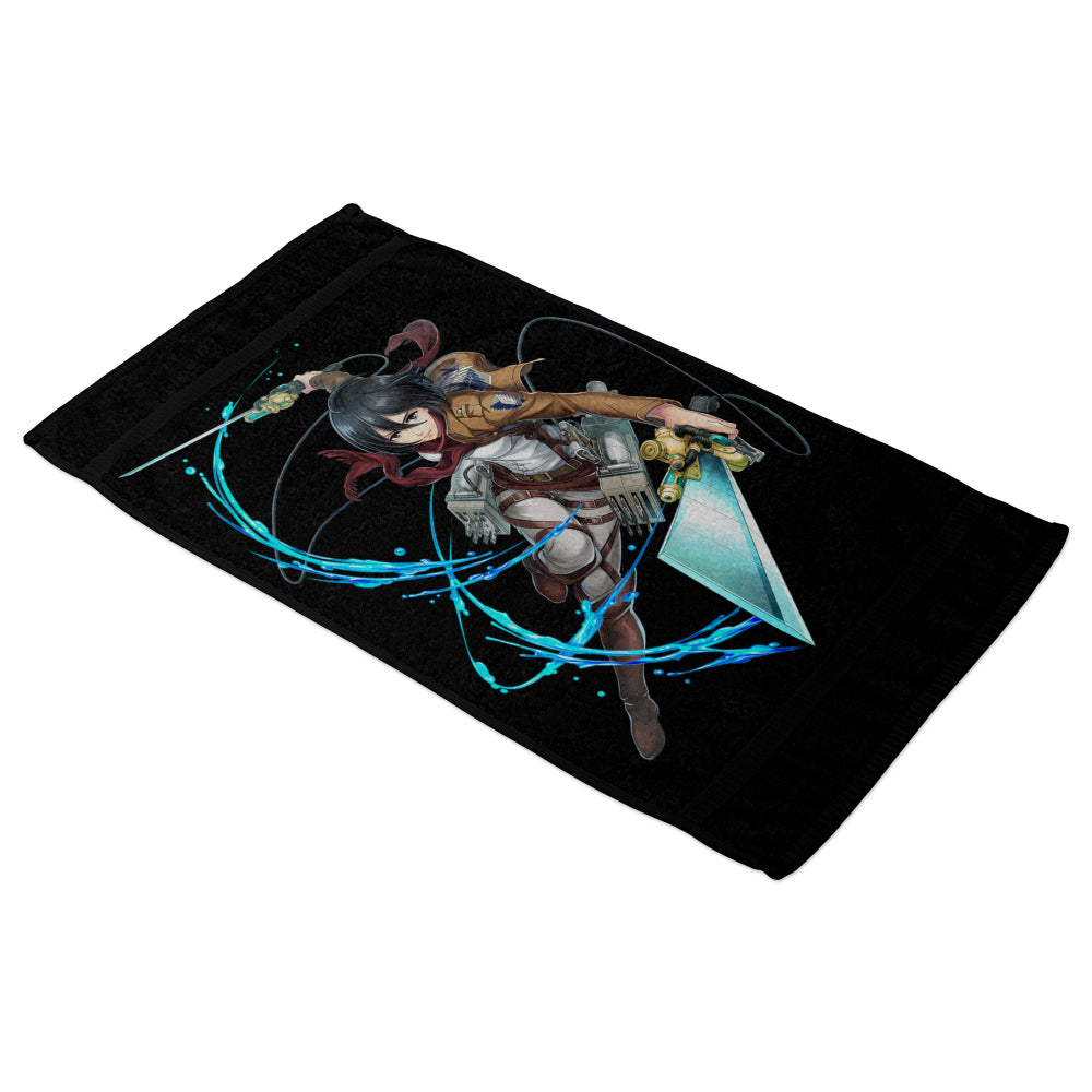Serviette de bain Mikasa Attaque des Titans SNK 