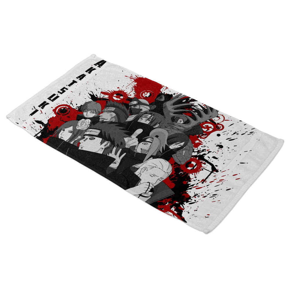 Serviette de bain Naruto Akatsuki
