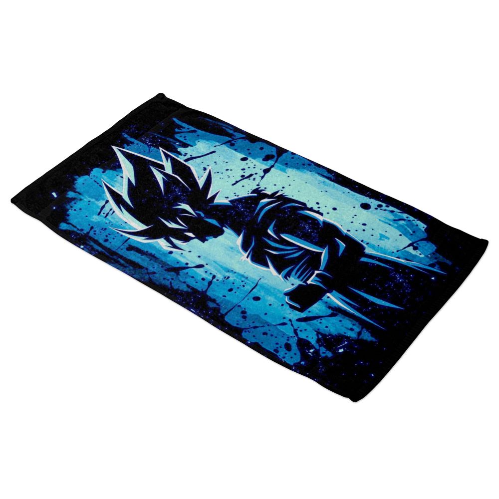Serviette de bain Dragon Ball Goku bleu