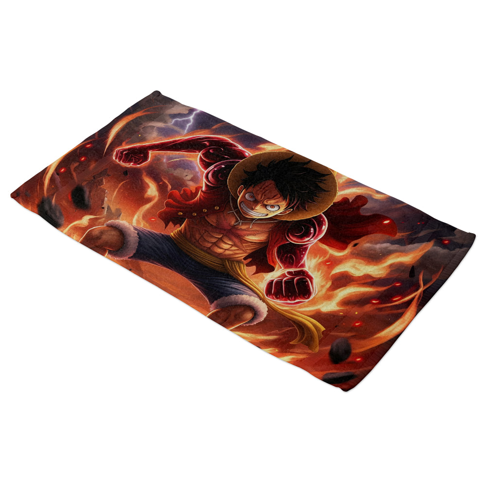 Serviette de bain Luffy haki One Piece