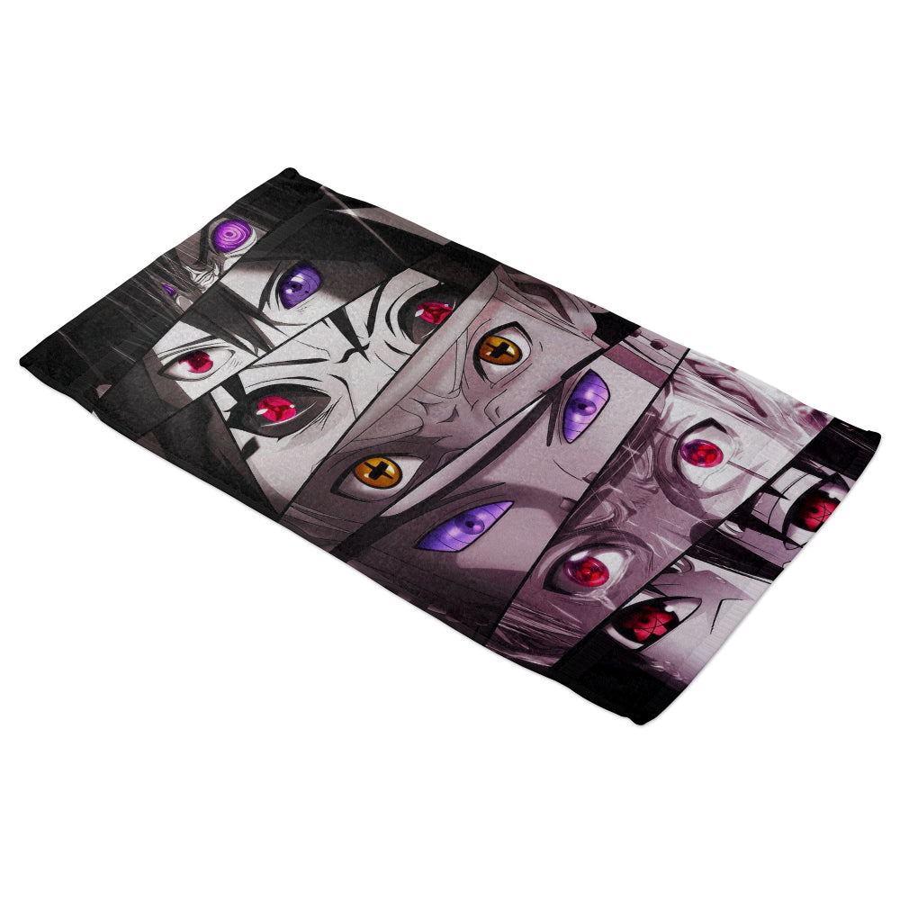 Serviette de bain Sharingan Naruto