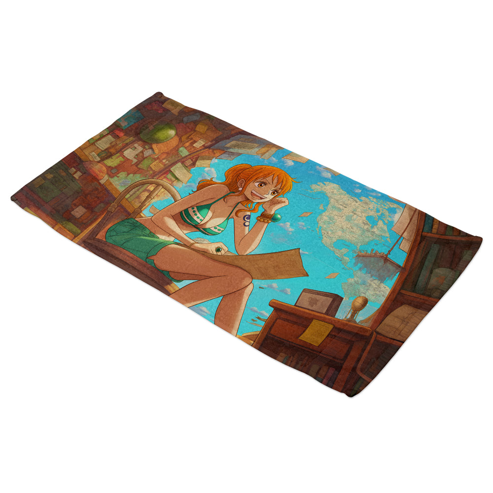 Serviette de bain Nami One Piece