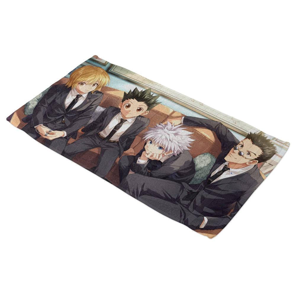 Serviette de bain Hunter x Hunter Gon Kirua Kurapika Leolio HxH