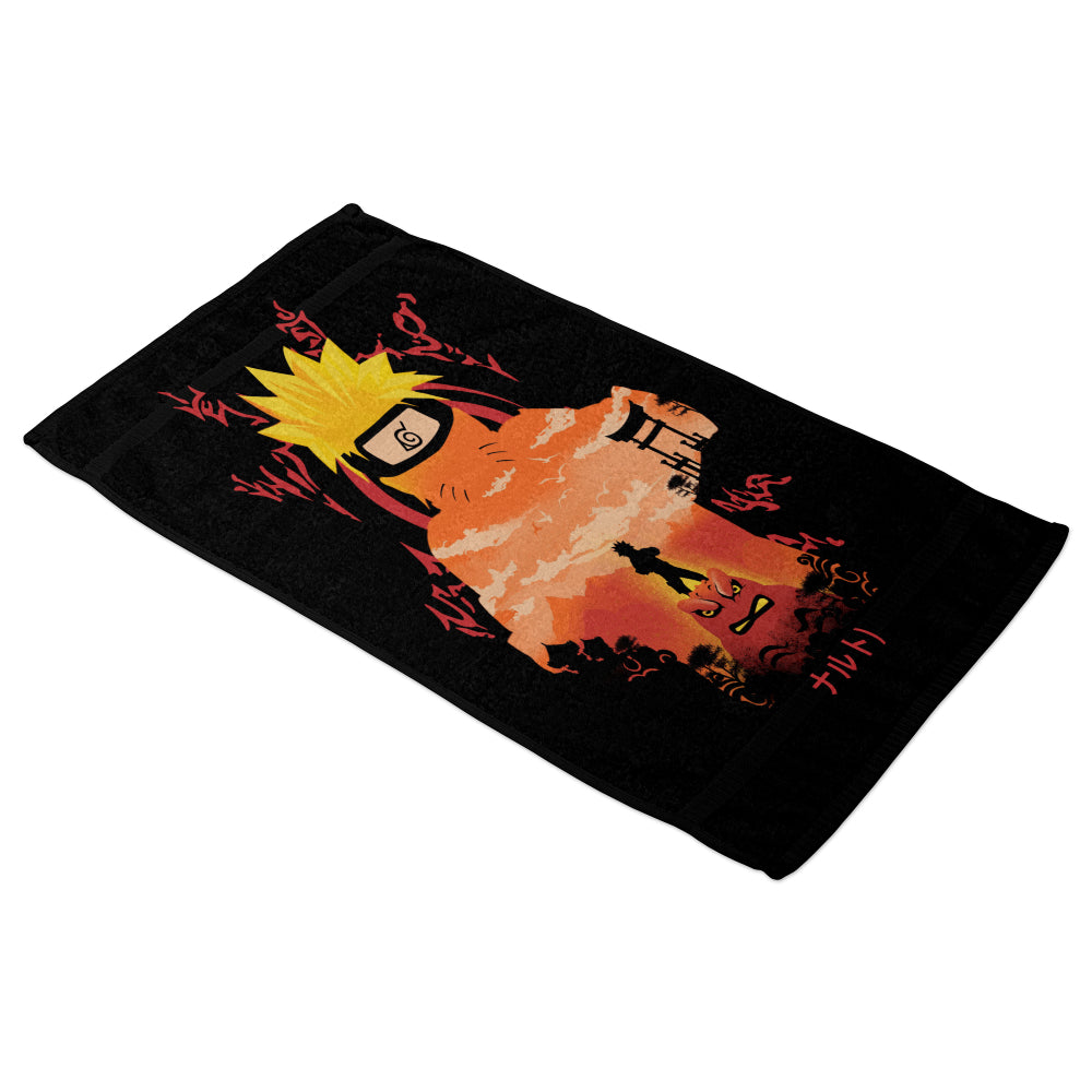 Serviette de bain Naruto Uzumaki