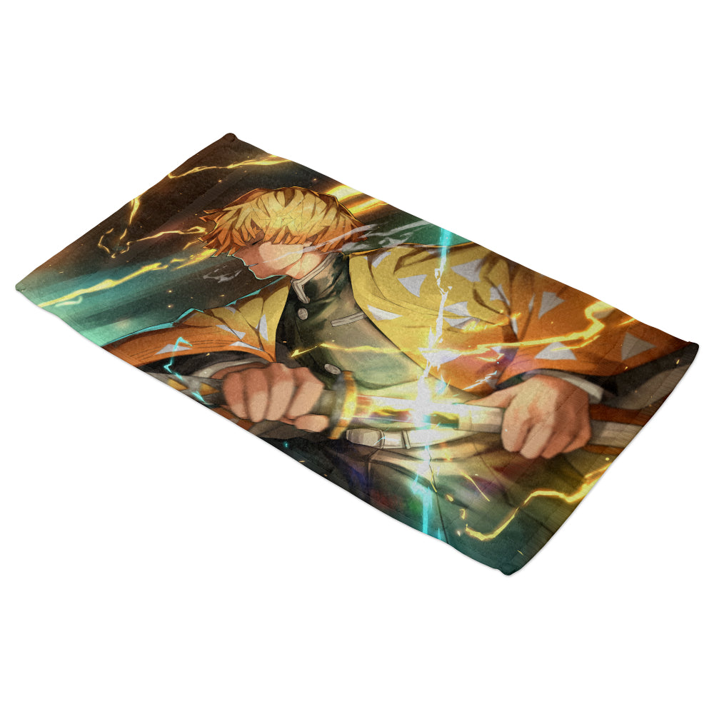 Serviette de bain Zenitsu Demon Slayer